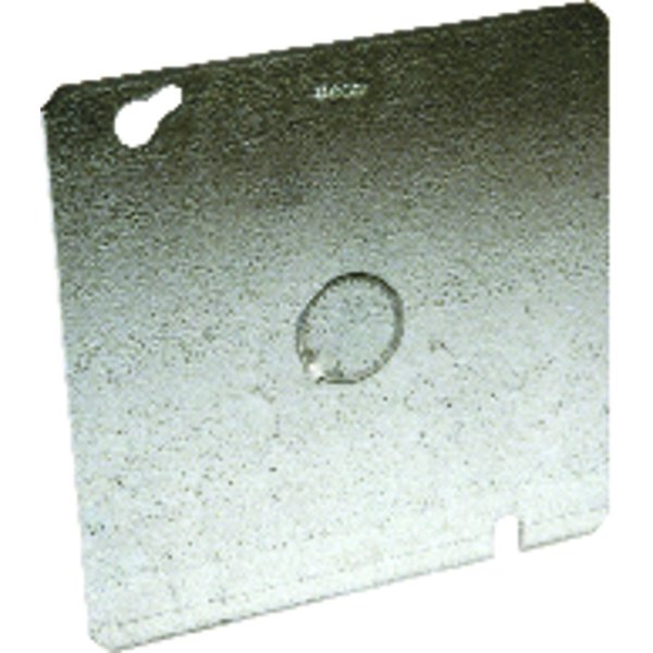 Raco Electrical Box Cover, Square, Steel 8833-5